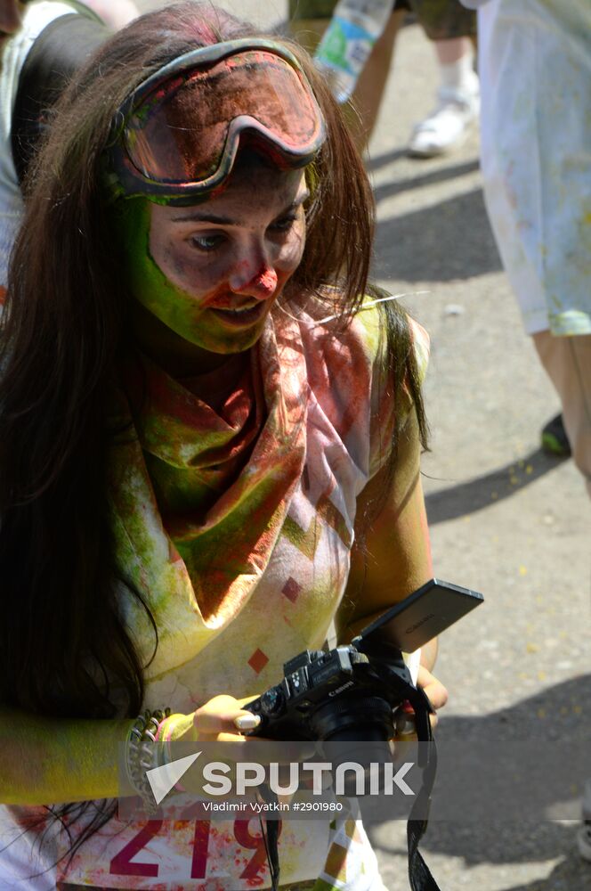 Color Booom race
