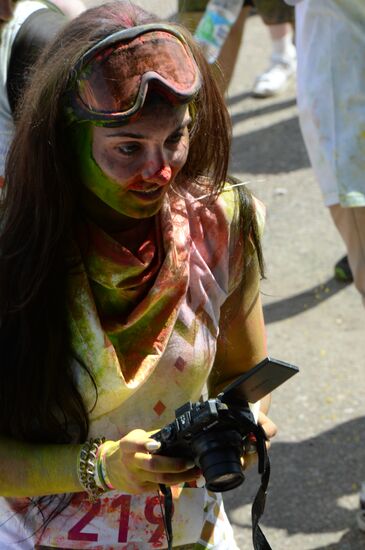 Color Booom race