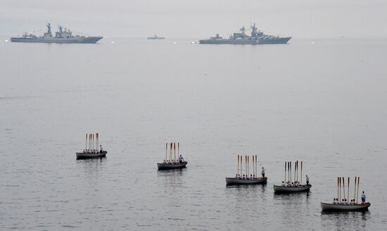 Russia celebrates Navy Day