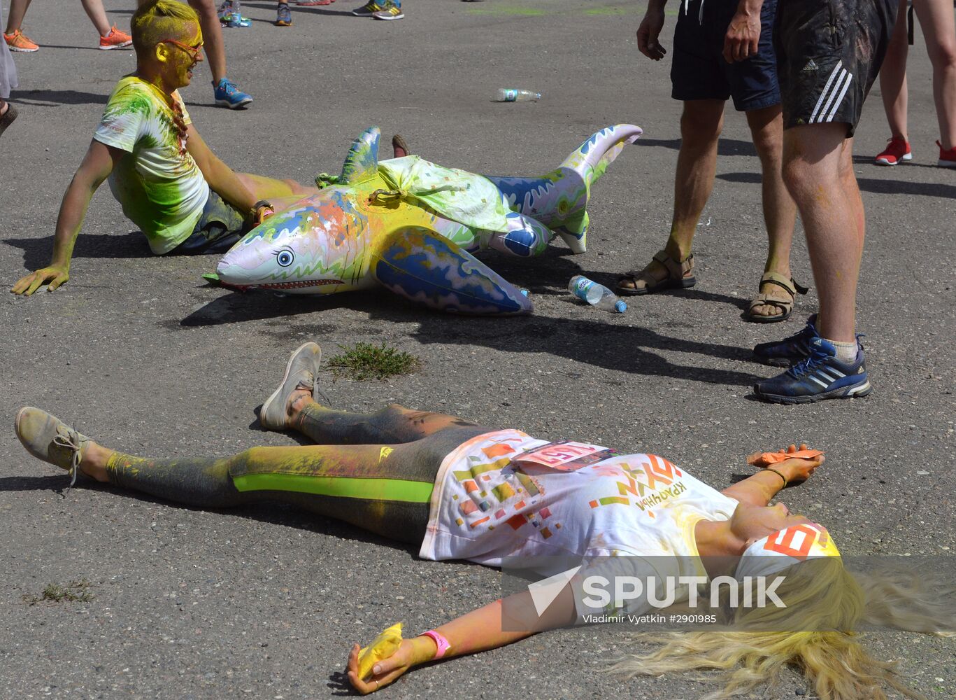 Color Booom race