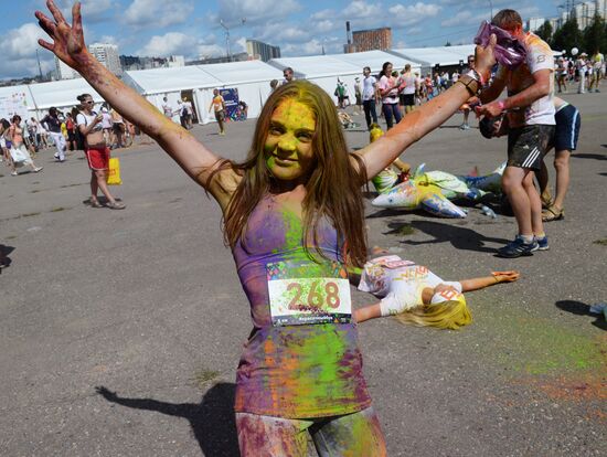 Color Booom race