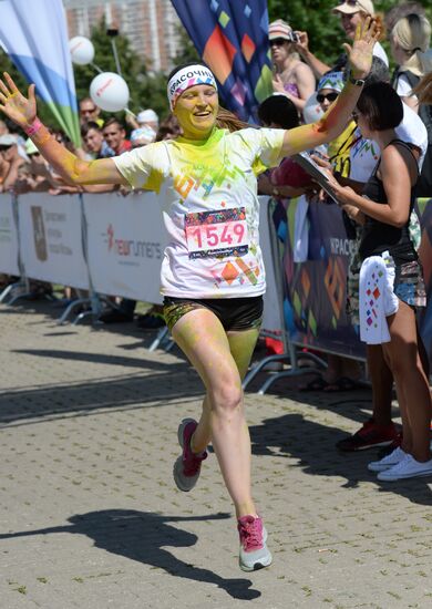Color Booom race