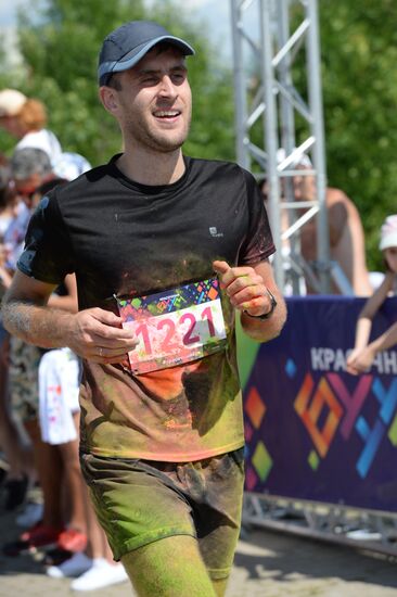 Color Booom race