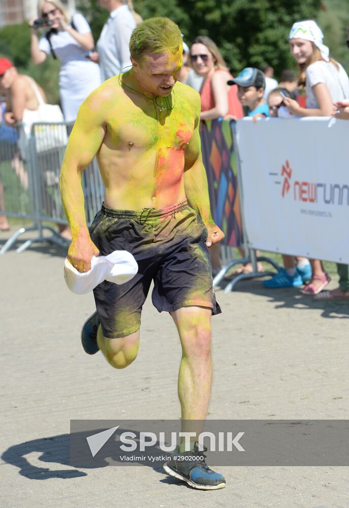 Color Booom race