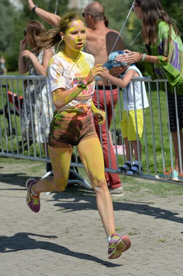 Color Booom race