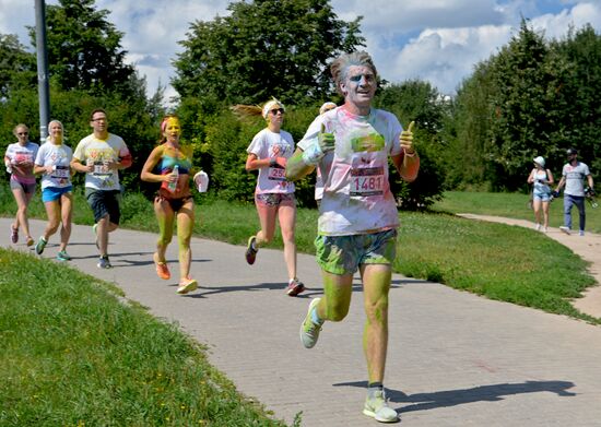 Color Booom race