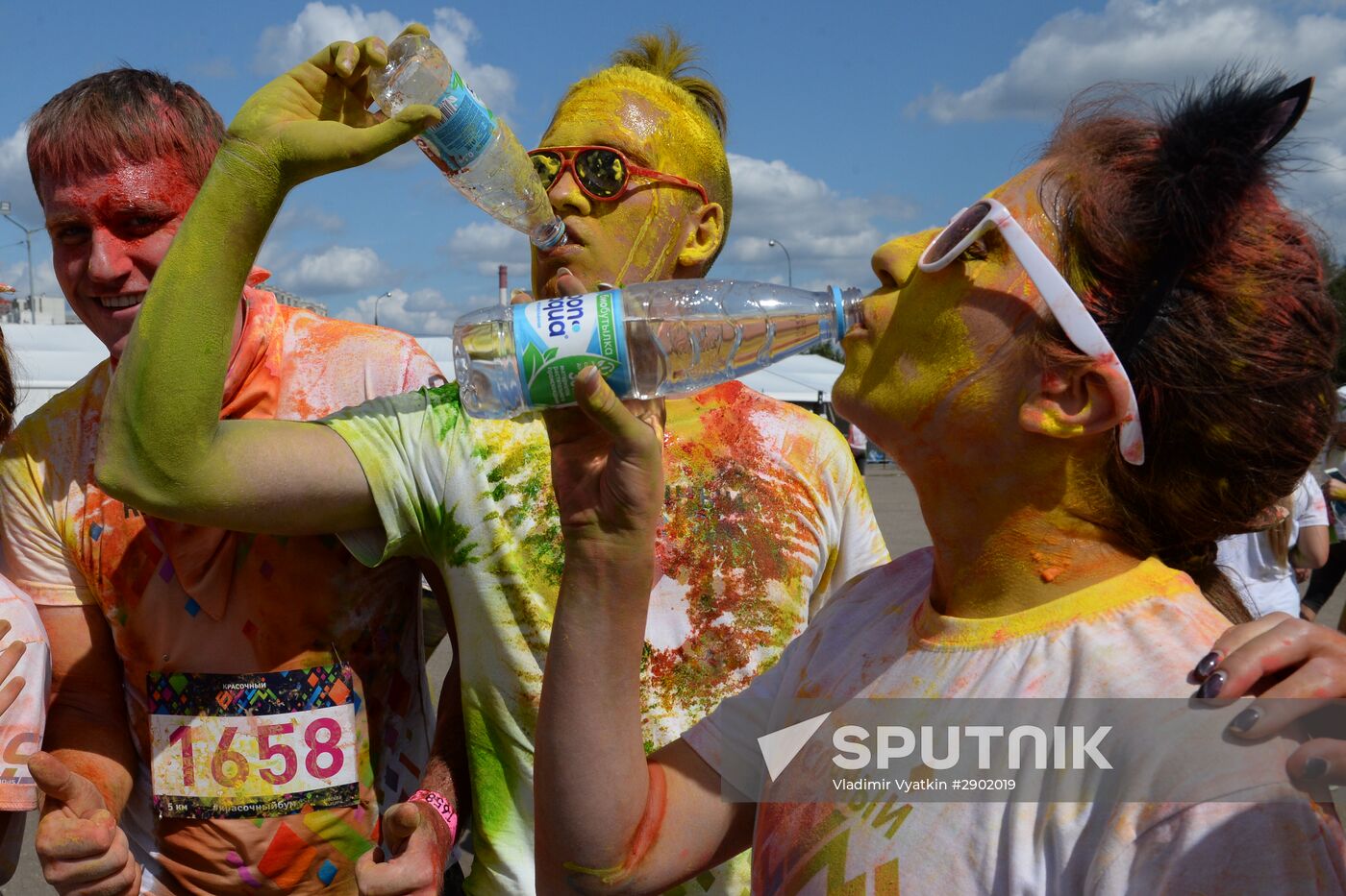 Color Booom race
