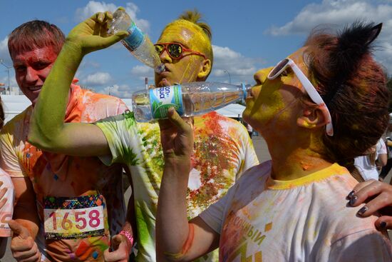 Color Booom race