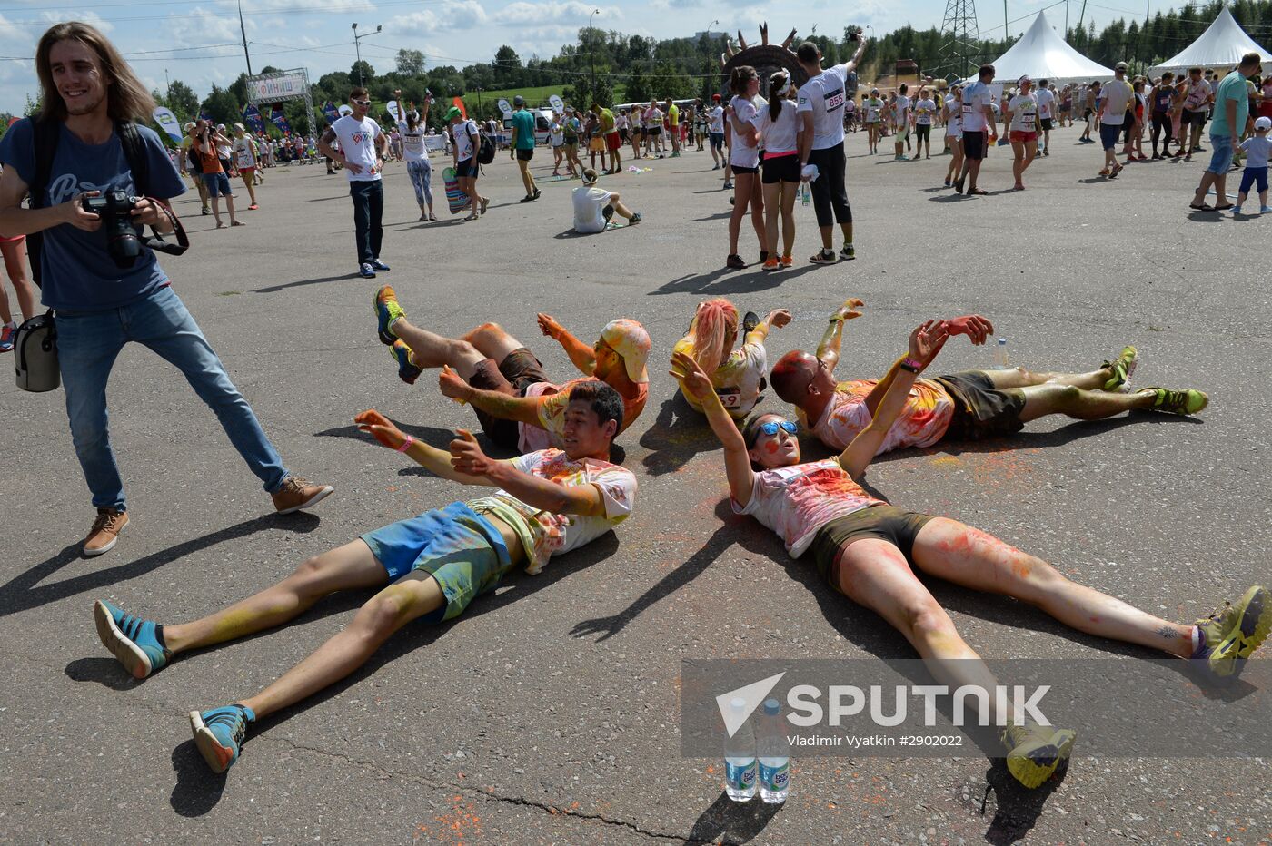 Color Booom race