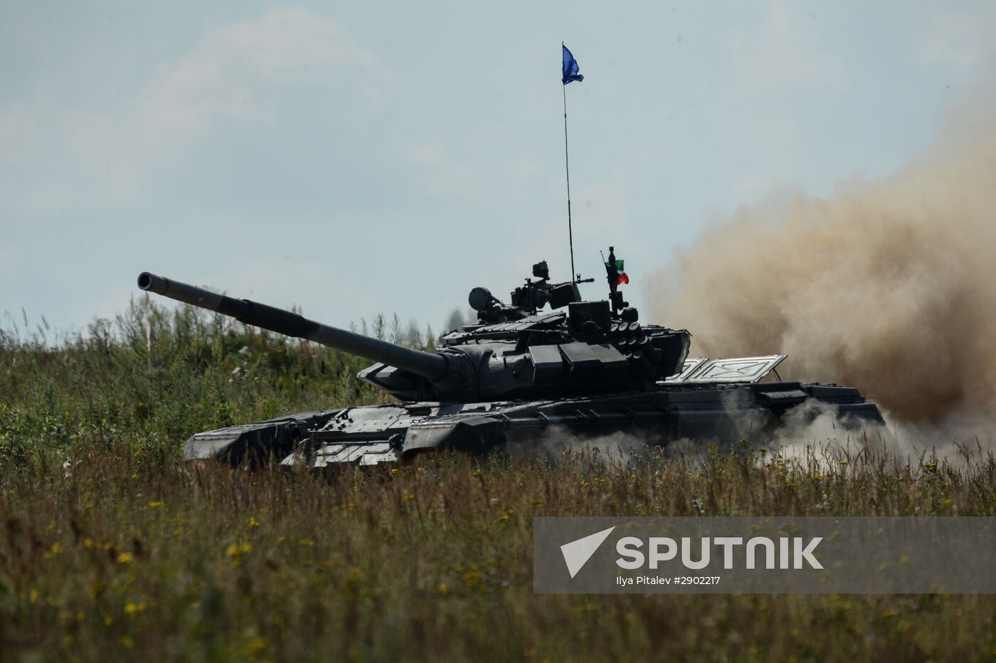 2016 Army Games. Tank Biathlon