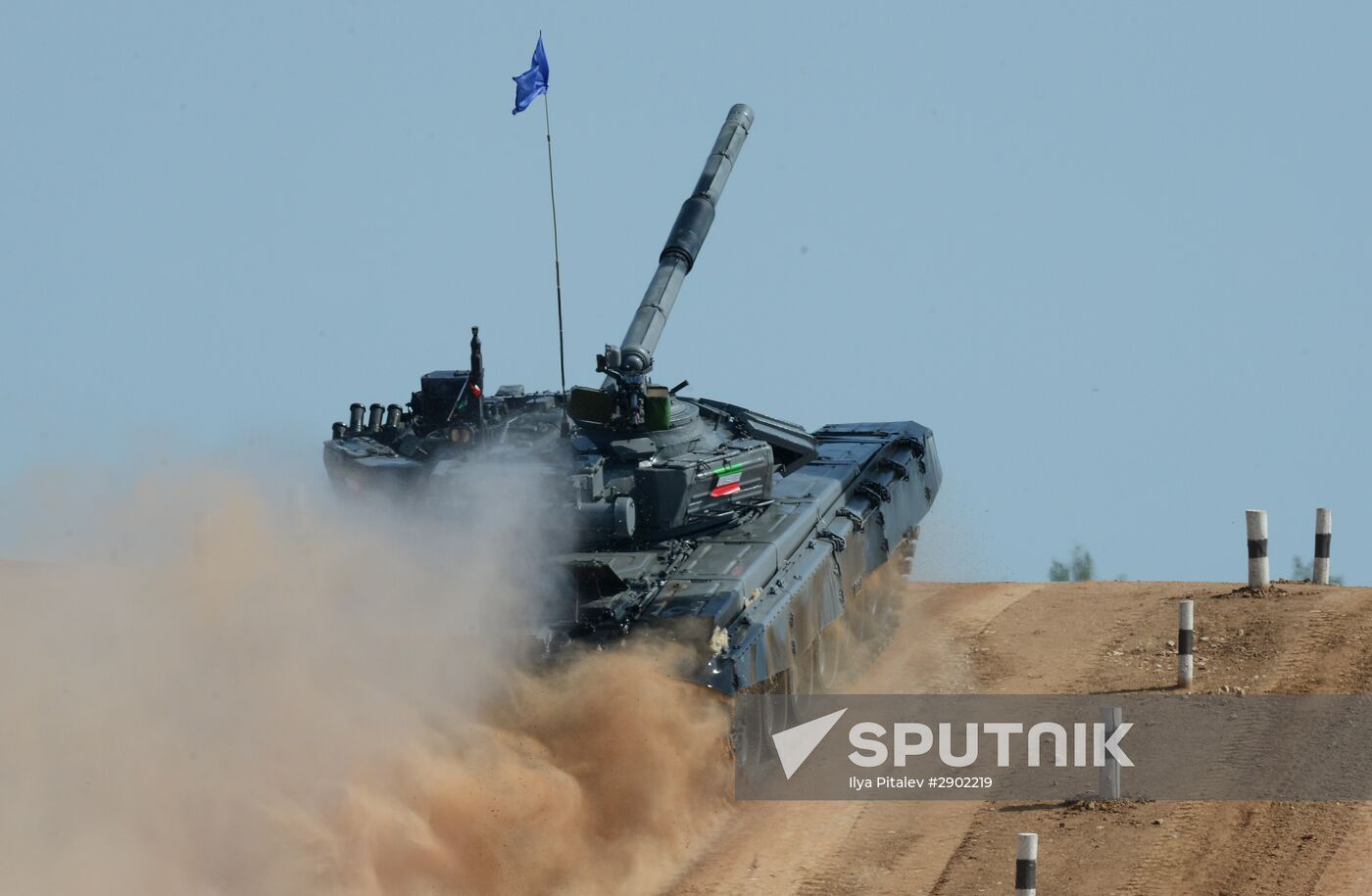 2016 Army Games. Tank Biathlon