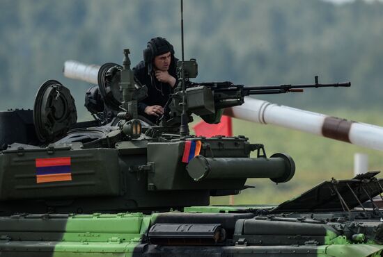 2016 Army Games. Tank Biathlon