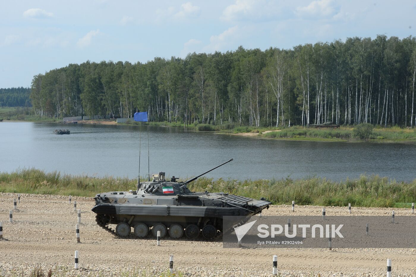 2016 Army Games. Tank Biathlon