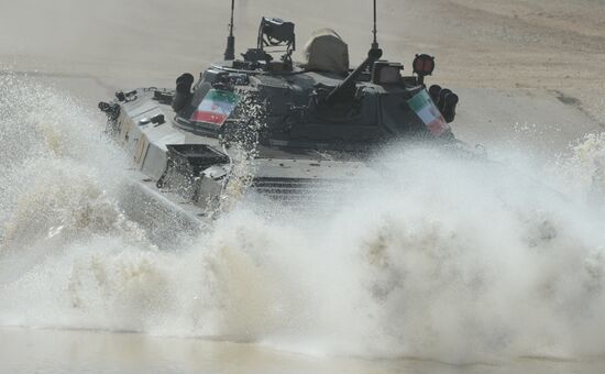 2016 Army Games. Tank Biathlon