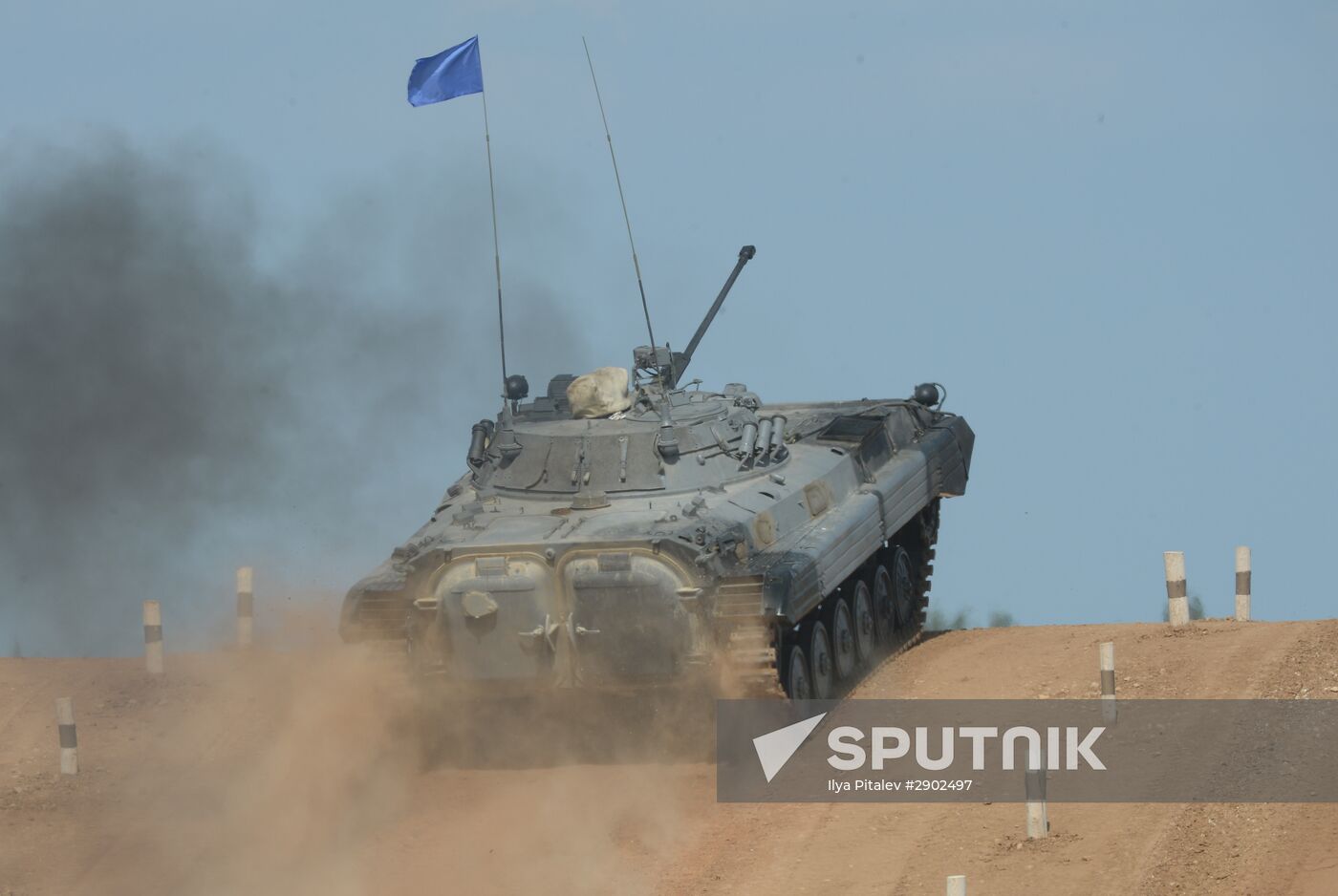 2016 Army Games. Tank Biathlon