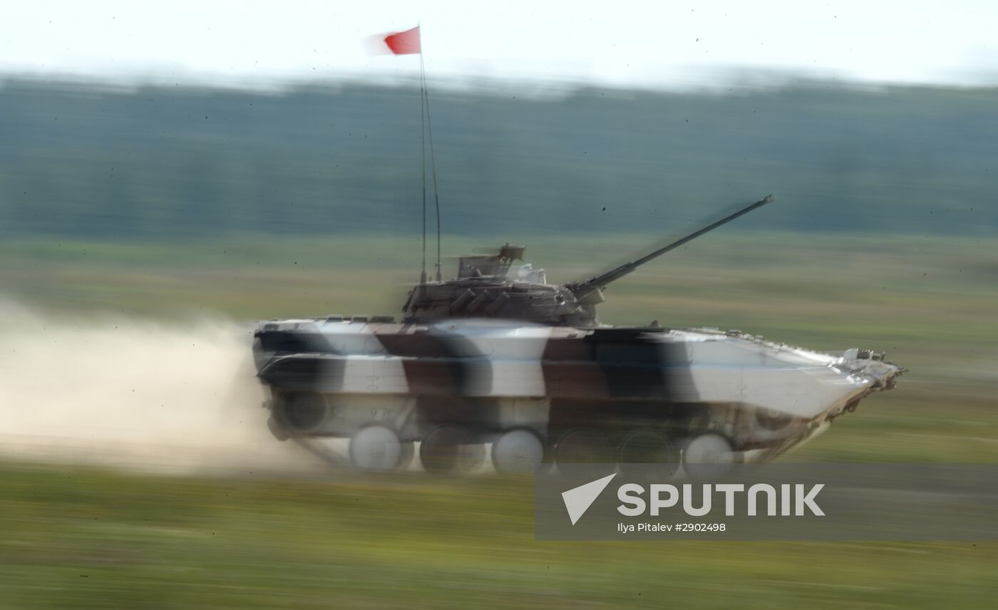 2016 Army Games. Tank Biathlon