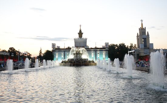 VDNKh fountains