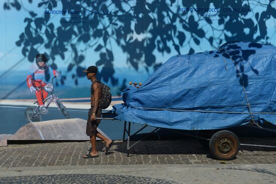 Rio de Janeiro prepares for the Olympic Games