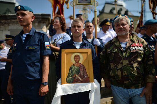 Festive events dedicated to the 86th anniversary of the Russian Airborne Troops formation
