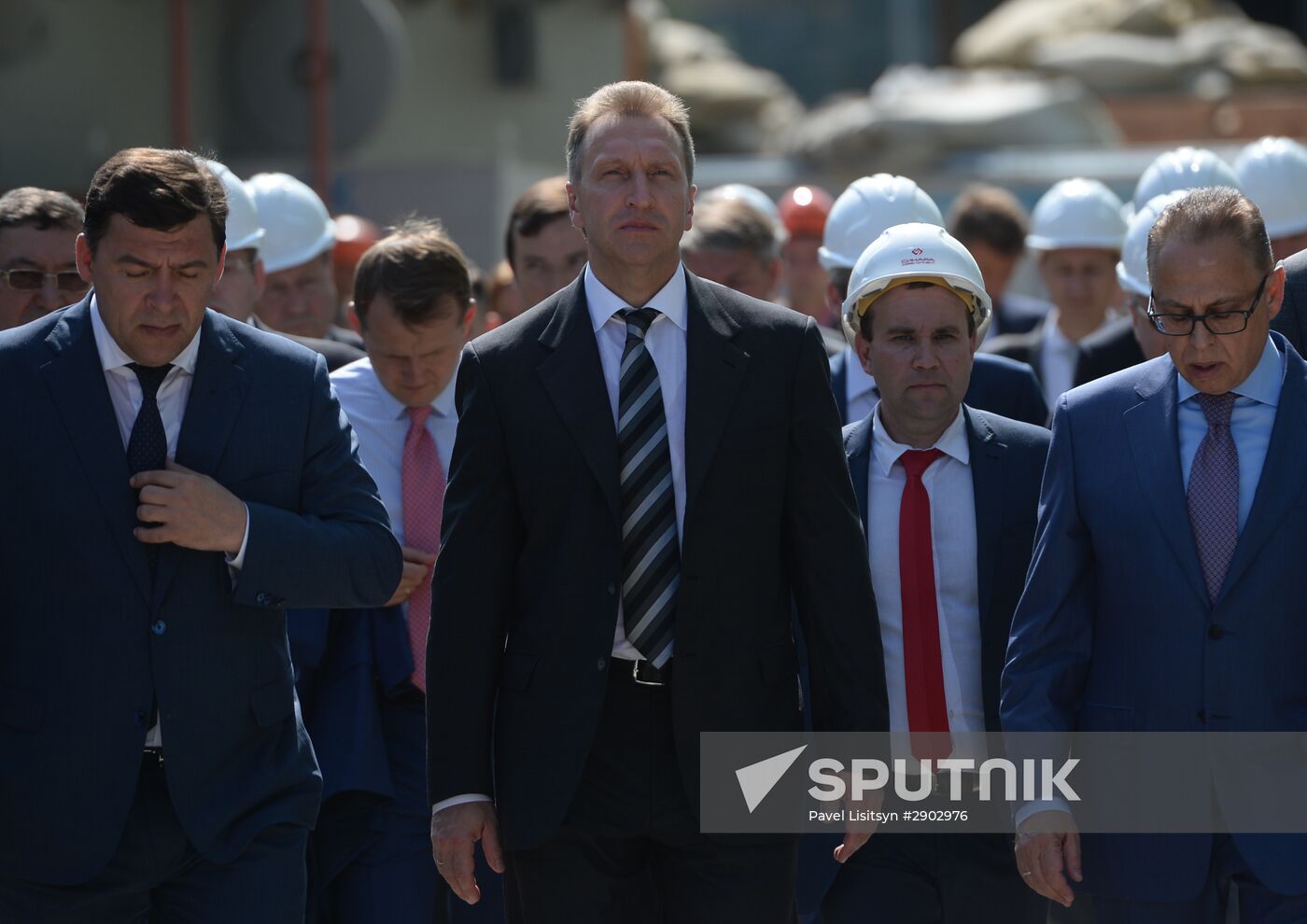 First Deputy Prime Minister Igor Shuvalov inspects FIFA World Cup facilities in Yekaterinburg