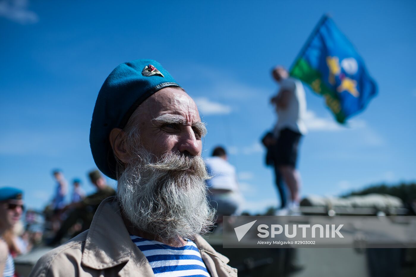 Celebrating Airborne Force Day in Russian cities