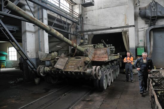 Armored vehicle plant in Lvov Region