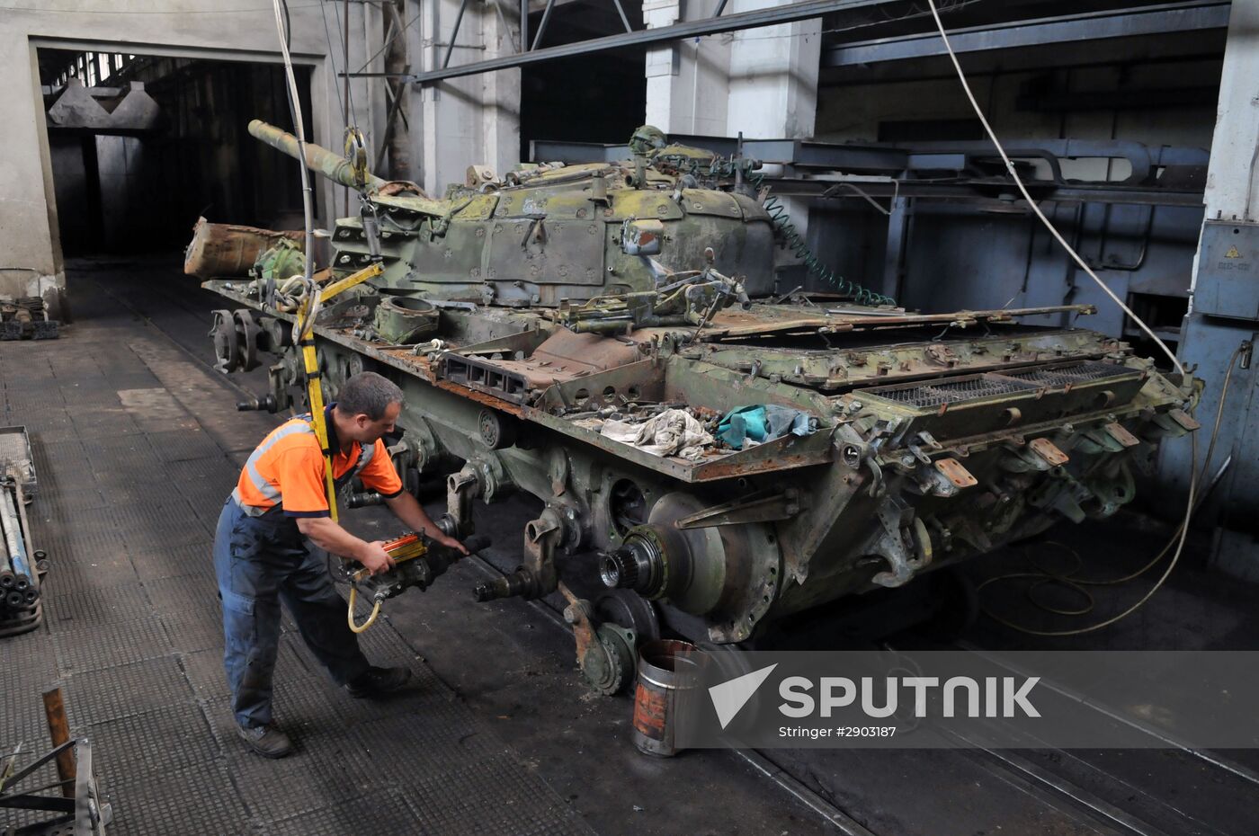 Armored vehicle plant in Lvov Region