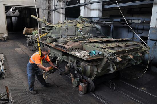 Armored vehicle plant in Lvov Region