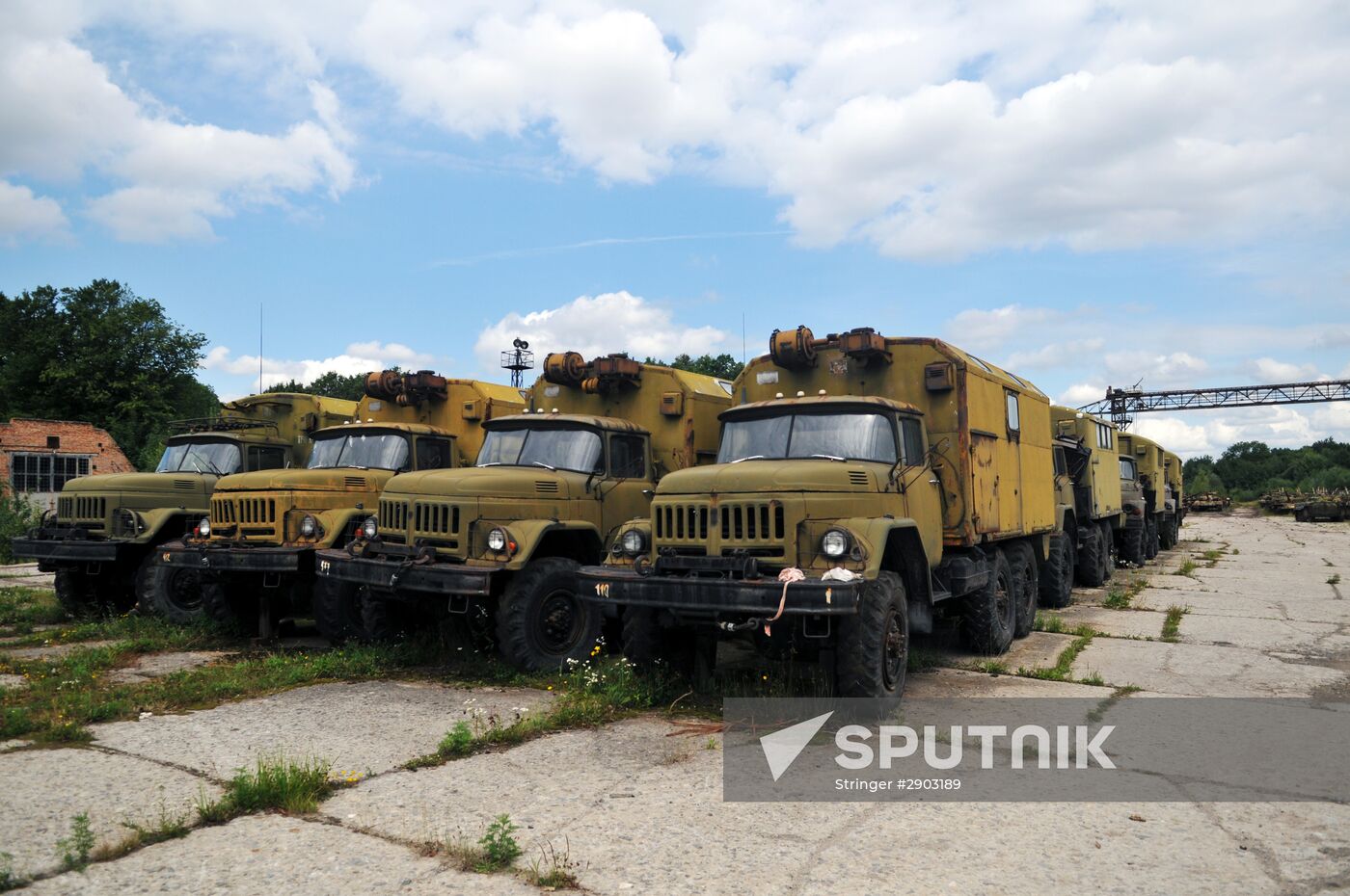Armored vehicle plant in Lvov Region