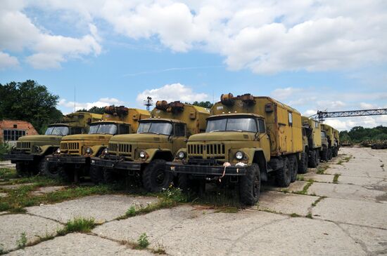 Armored vehicle plant in Lvov Region