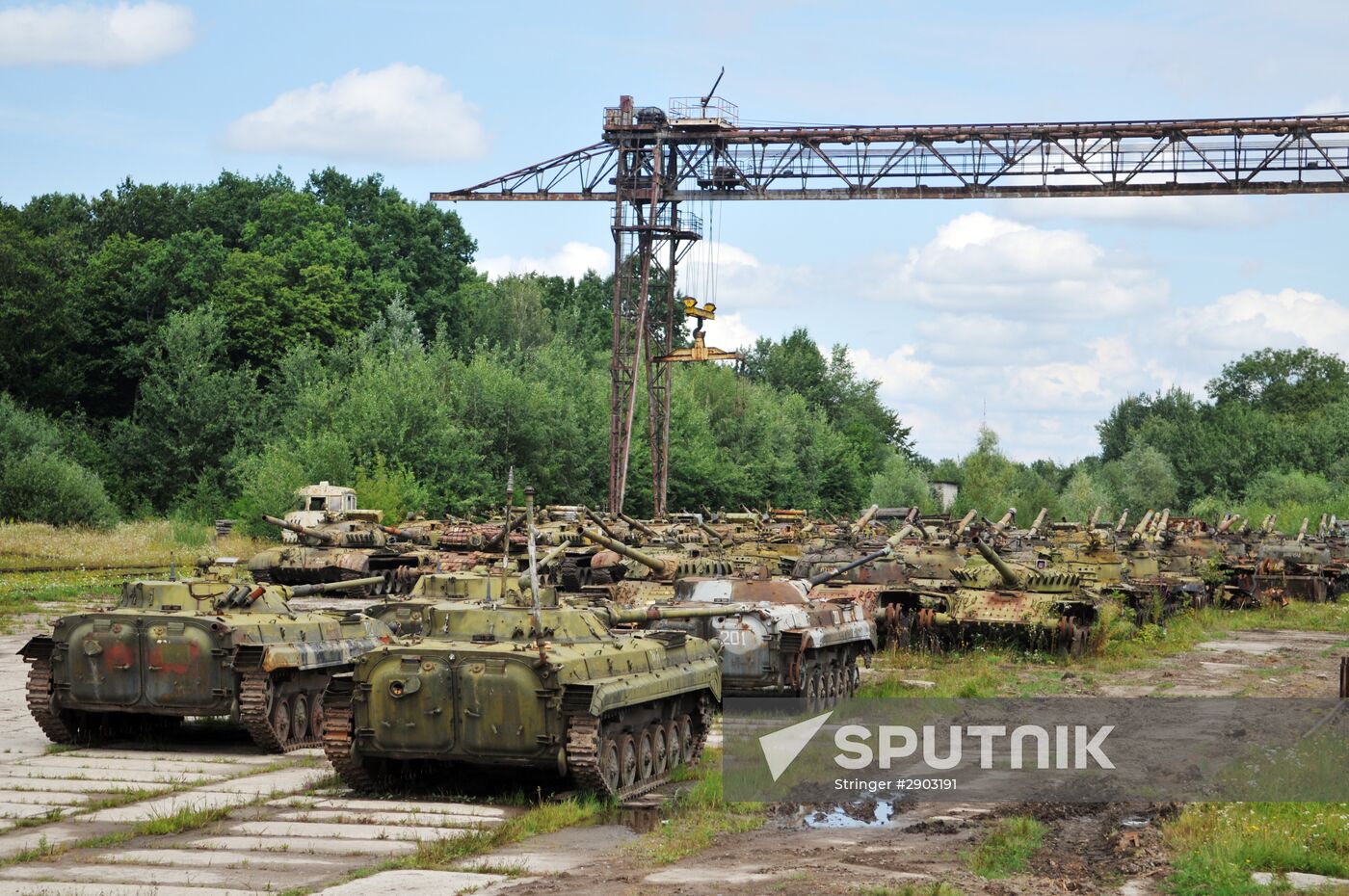 Armored vehicle plant in Lvov Region