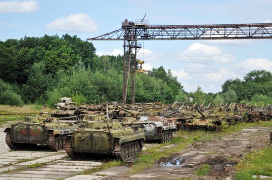 Armored vehicle plant in Lvov Region