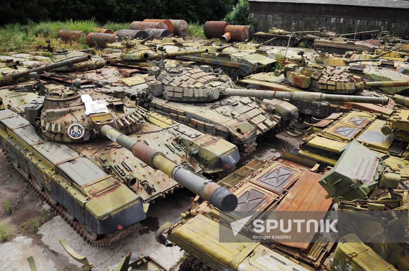 Armored vehicle plant in Lvov Region