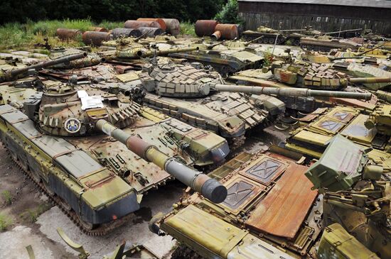 Armored vehicle plant in Lvov Region