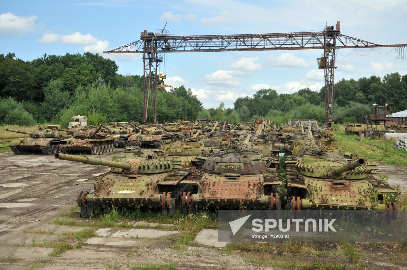 Armored vehicle plant in Lvov Region