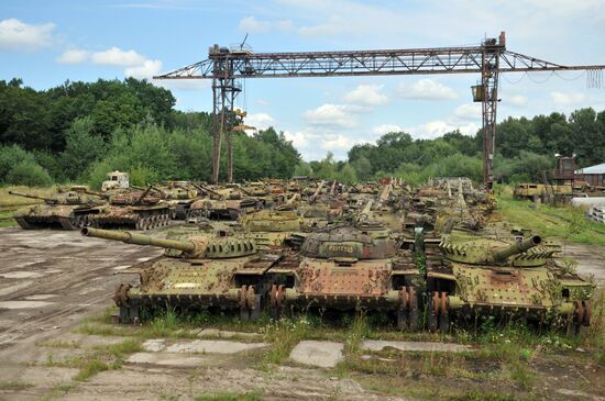 Armored vehicle plant in Lvov Region