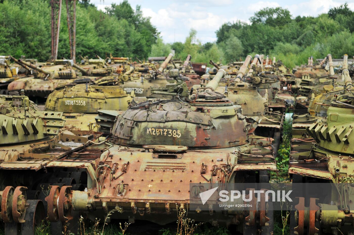 Armored vehicle plant in Lvov Region