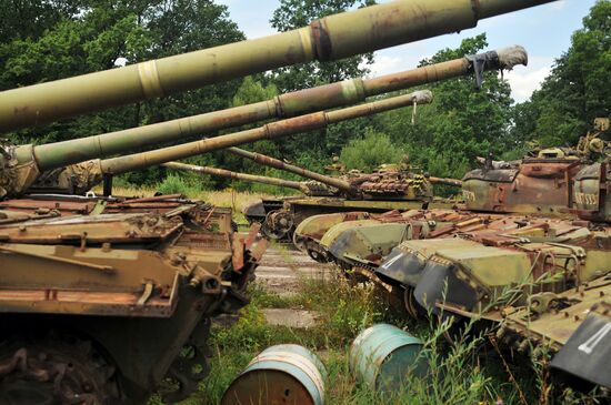 Armored vehicle plant in Lvov Region