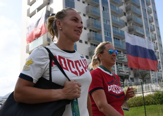 Olympic village in Rio de Janeiro