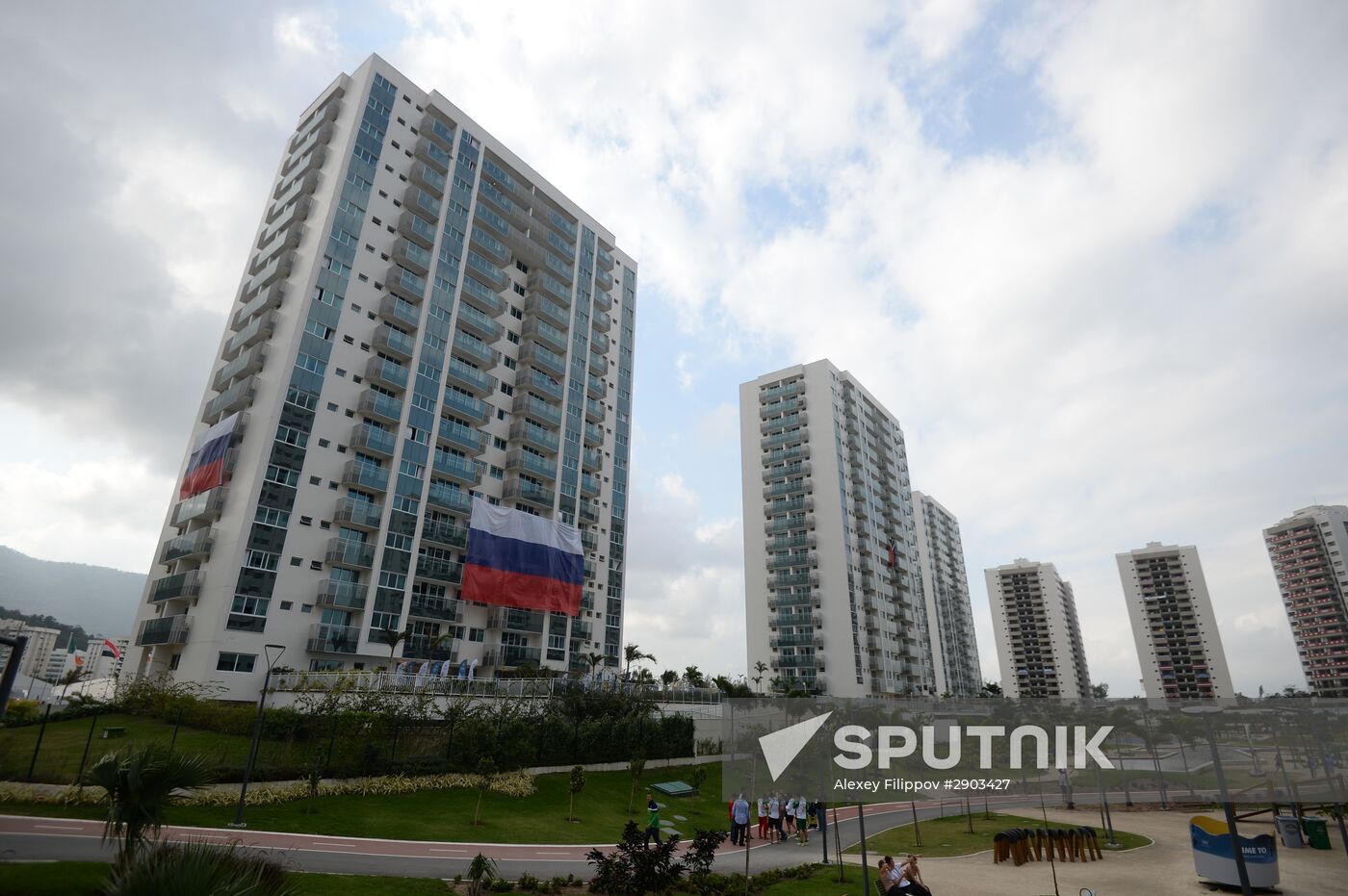 Olympic village in Rio de Janeiro