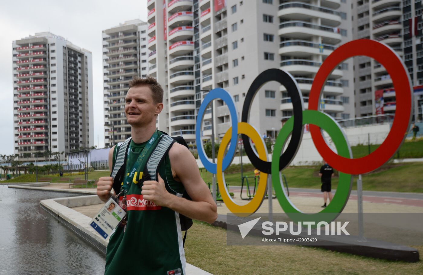 Olympic village in Rio de Janeiro