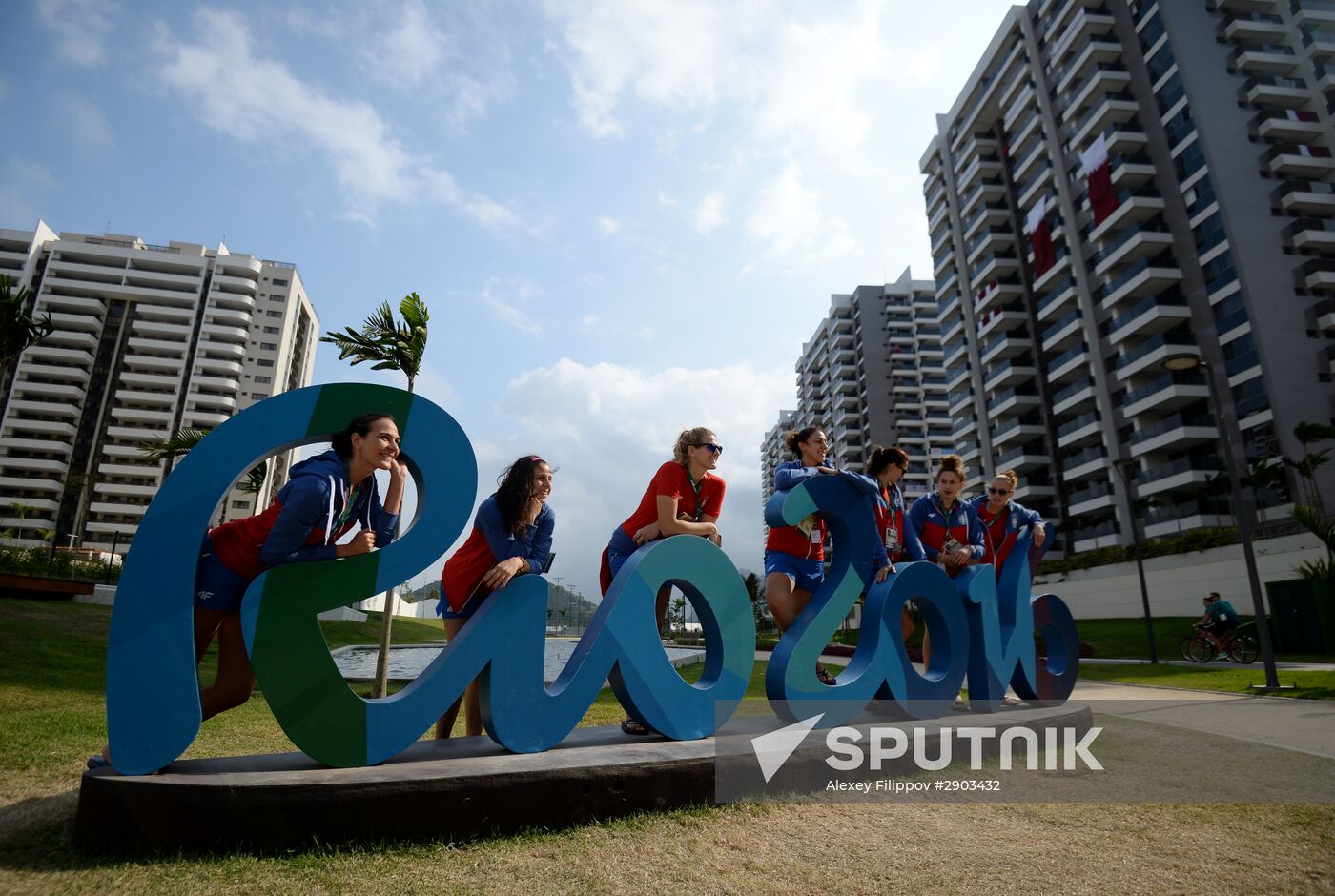 Olympic village in Rio de Janeiro