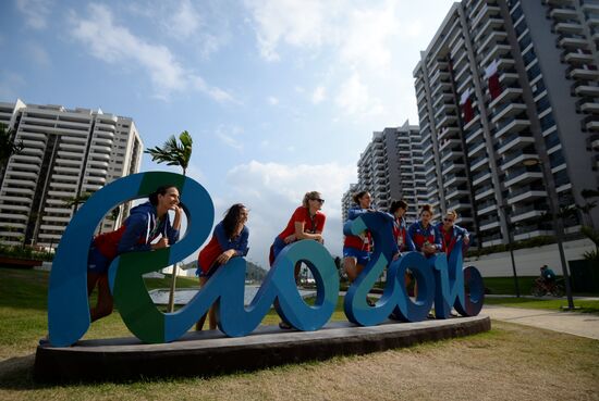 Olympic village in Rio de Janeiro
