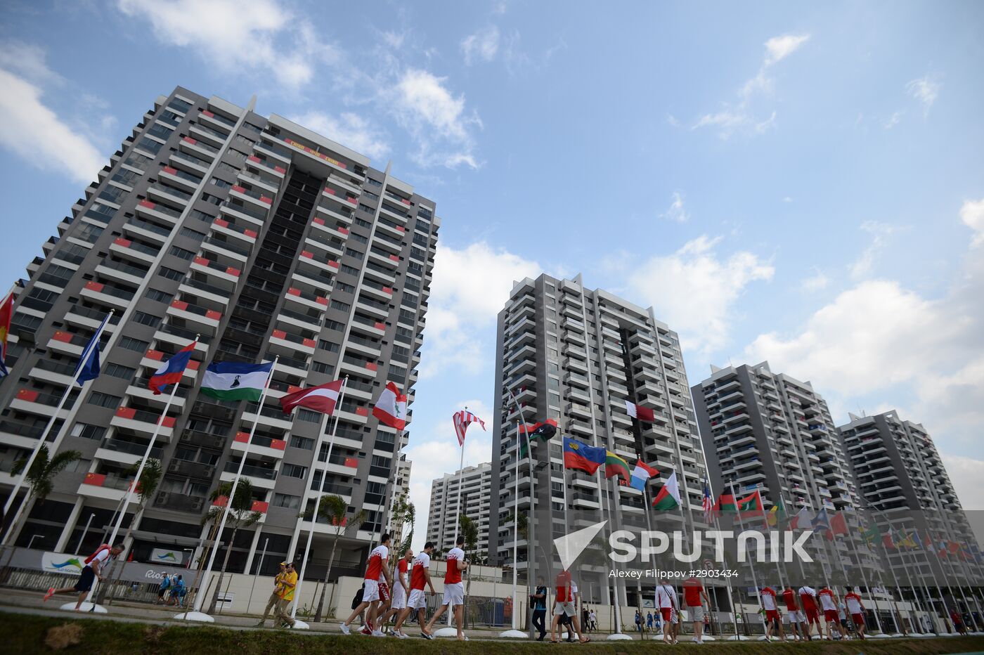Olympic village in Rio de Janeiro