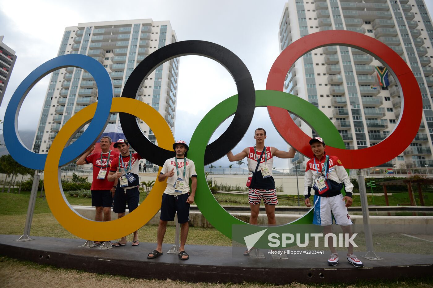 Olympic village in Rio de Janeiro