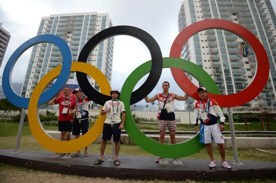 Olympic village in Rio de Janeiro