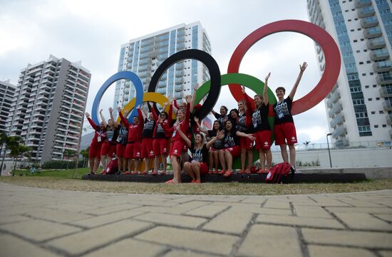 Olympic village in Rio de Janeiro