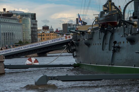 Cruiser Aurora Museum reopens for visitors in St. Petersburg