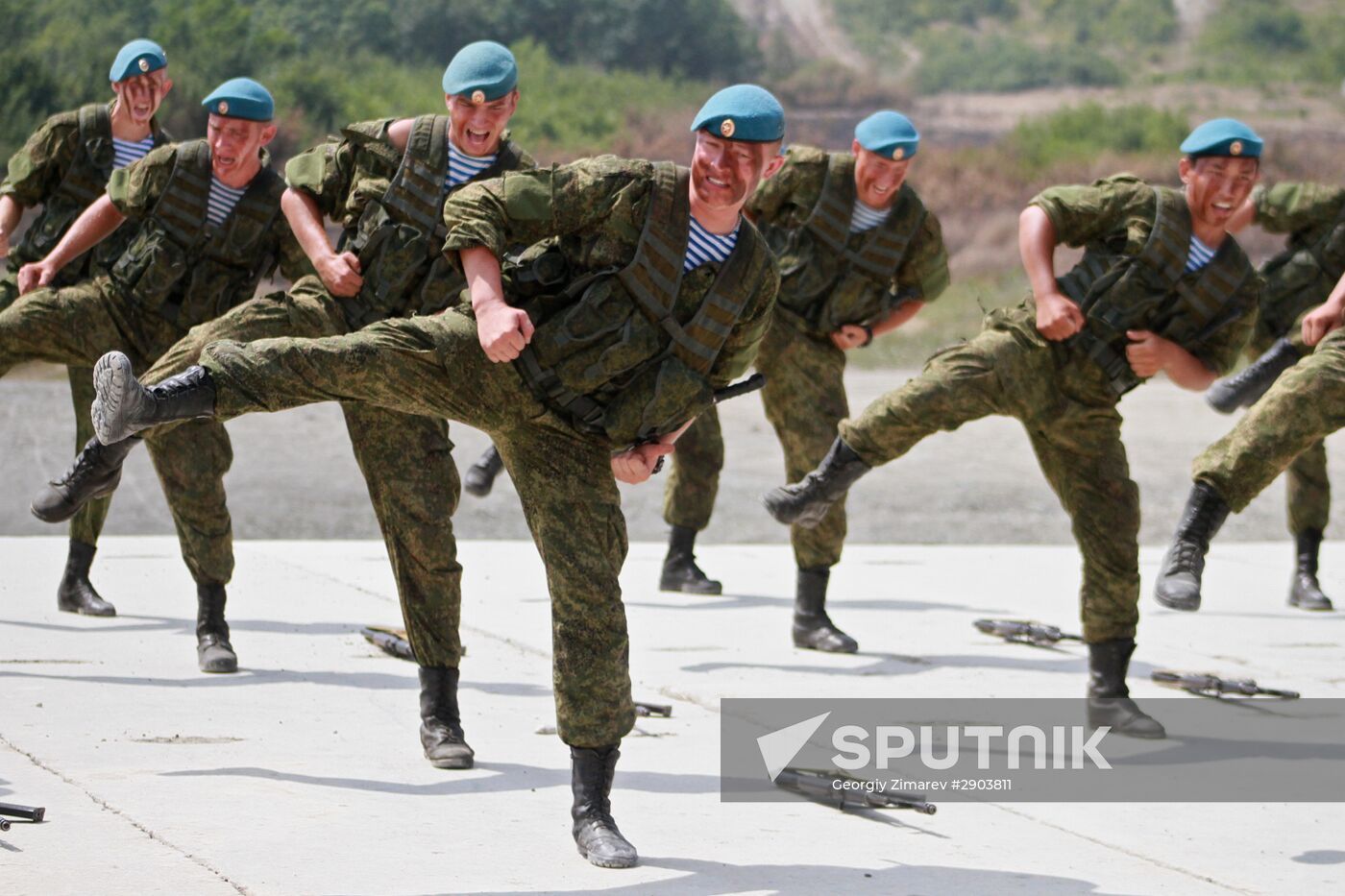 Airborne Platoon contest opens in Krasnodar Territory