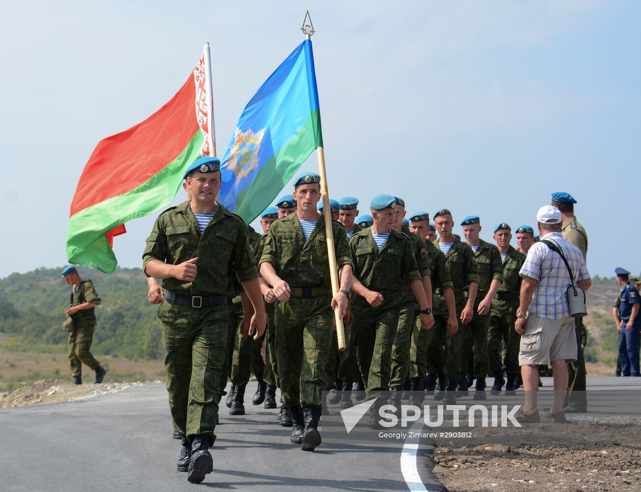 Airborne Platoon contest opens in Krasnodar Territory